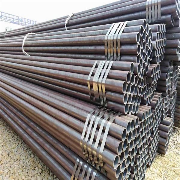 Ms Welded Steel ERW Pipes En10219/En10210 S235jr/S355jr/S355joh/S355j2h Svejsede runde firkantede rektangulære stålrør